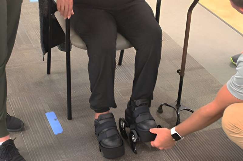 Stroke therapy shoe empowers patients' recovery