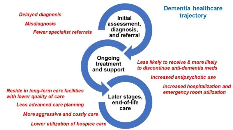 Study finds significant disparities in diagnosis and treatment of dementia