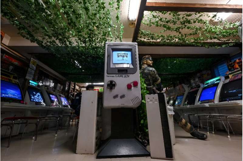 Super Potato in Tokyo has three floors packed with Game Boy cartridges, plastic-wrapped Sega Dreamcast consoles and outdated arcade machines