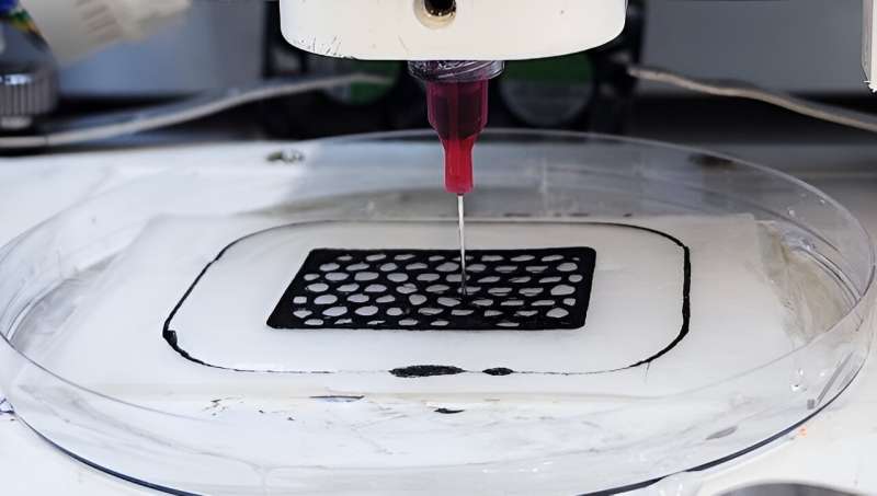 Sustainable and reversible 3D printing method uses minimal ingredients and steps