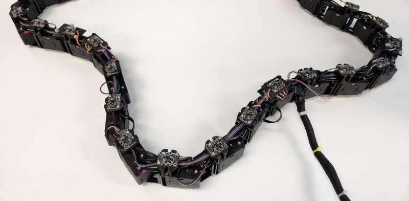 'Swarm of one' robot is a single machine made up of independent modules