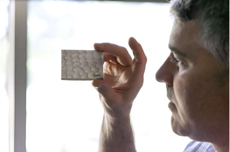 Tactile lithophane development makes hard scientific data available to students with blindness