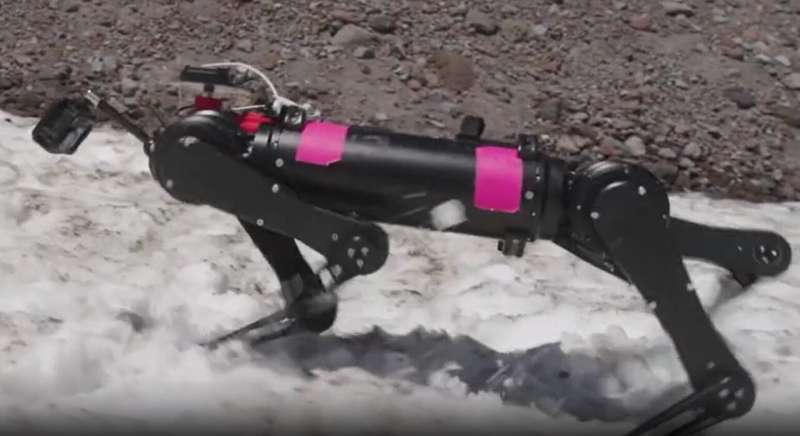 Teaching robots to walk on the moon, and maybe rescue one another