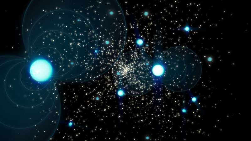 Telescope Tag-Team Discovers Galactic Cluster’s Bizarre Secrets