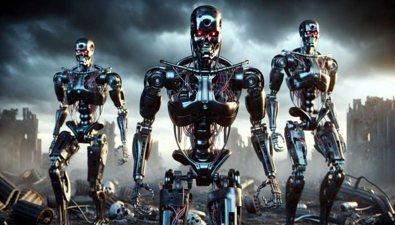 Terminator-style robots