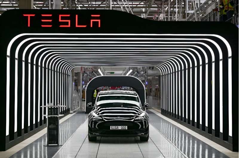 Tesla's Model Y was the top-selling car in Europe last year