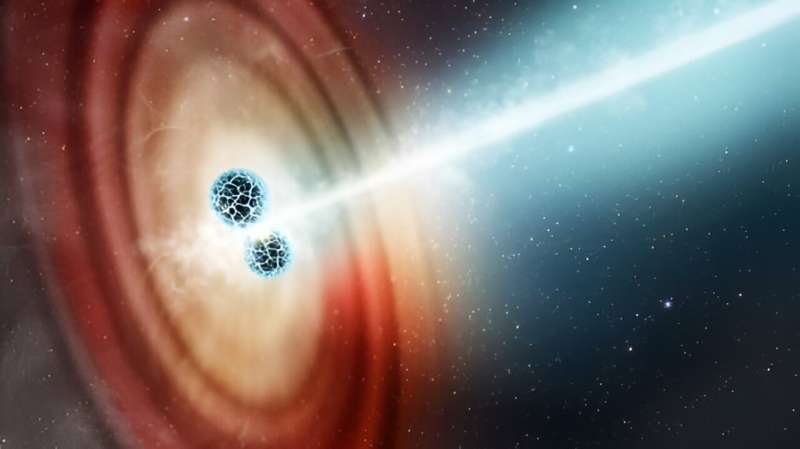The brightest gamma ray burst ever seen came from a collapsing star