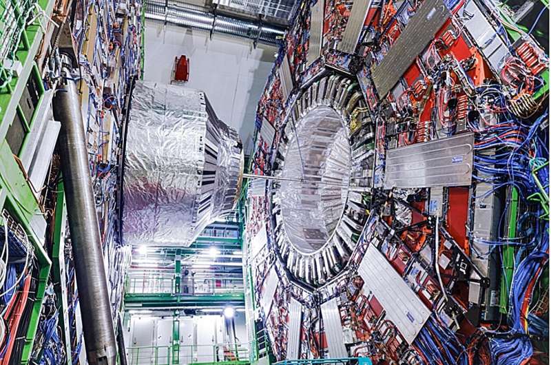 The CMS experiment at CERN measures a key parameter of the standard model