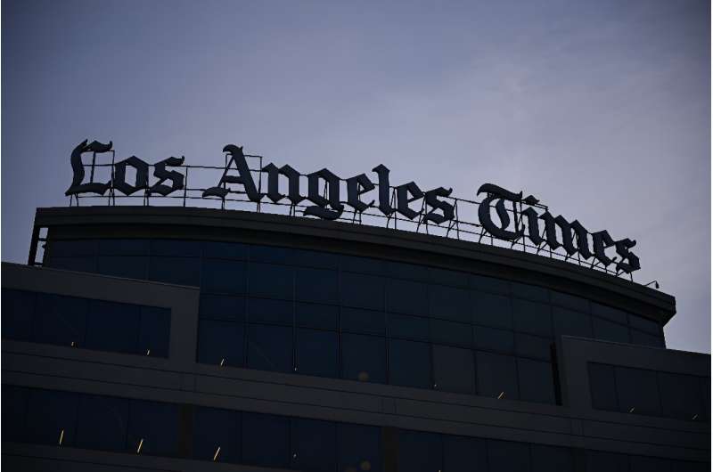 The Los Angeles Times is slashing a fifth of its newsroom jobs, in the latest blow to an industry that has struggled to make the economics of the online world work