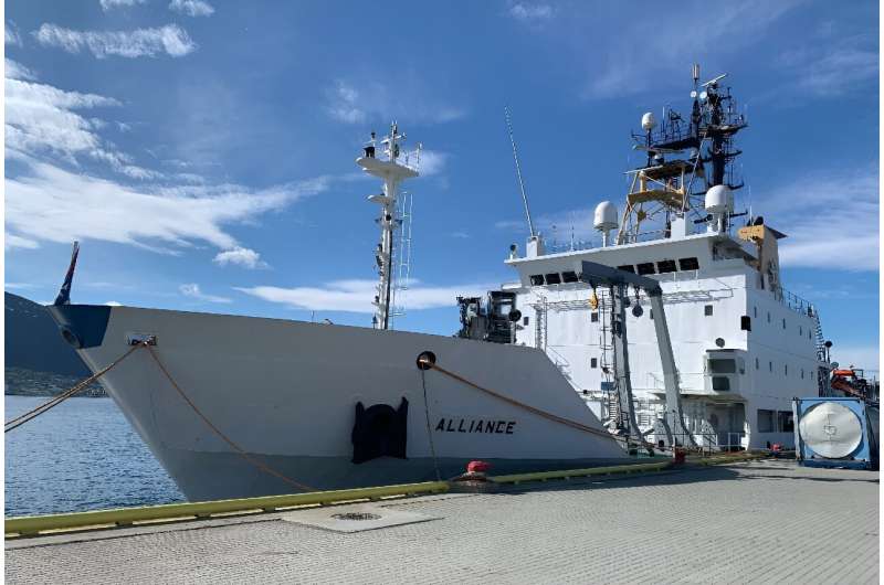 The NATO research vessel Alliance is operated by the Italian navy