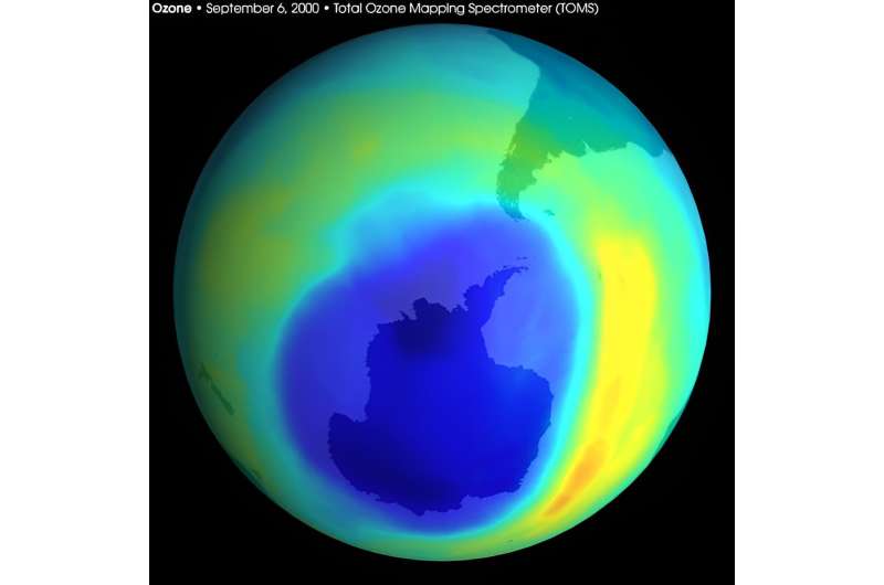 The ozone hole above Antarctica will keep opening up each spring for decades to come – here's why that still matters