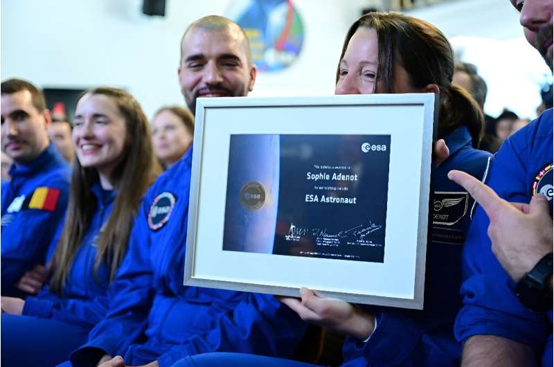 The pair officially graduated as astronauts in April following a year of basic training in Germany