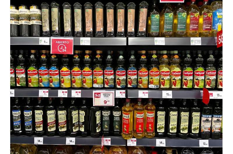 The price of olive oil has soared as droughts and heatwaves affect production