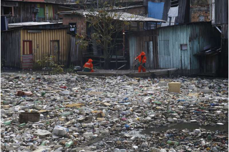 Die Welt produziert jährlich 57 Millionen Tonnen Plastikmüll