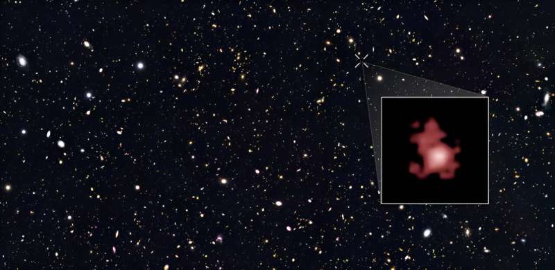 This is the oldest black hole ever seen