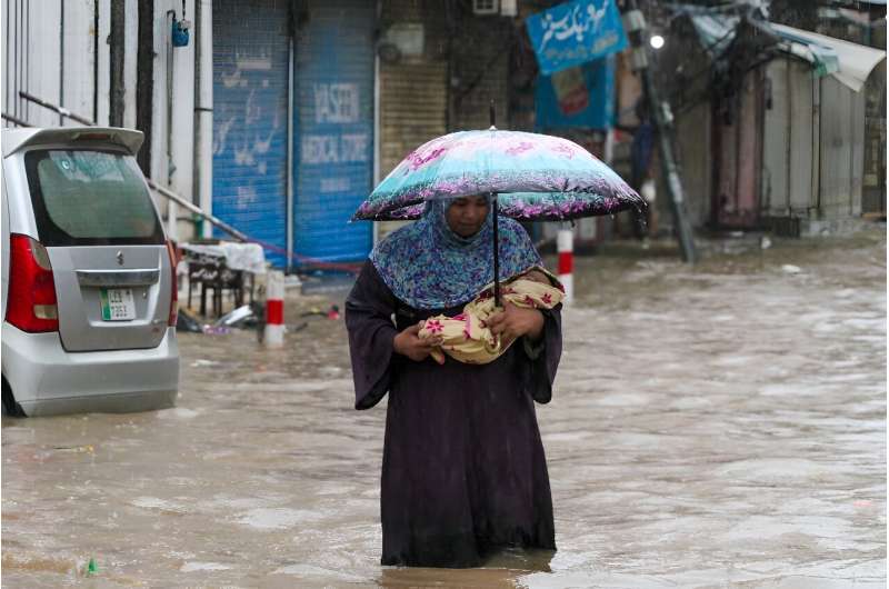 Thursday's rainfall in Lahore breaks a record dating to July 1980