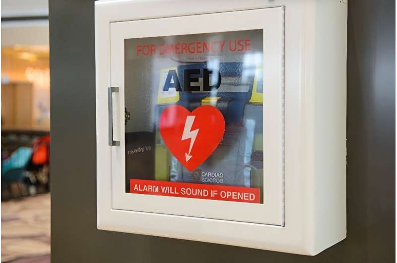 Too often, nearby defibrillators go unused on people in cardiac arrest