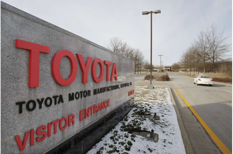 Toyota to invest $1.3B at Georgetown, Kentucky, factory to build battery packs and new electric SUV