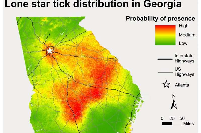 Tracking ticks in Georgia to help monitor emerging diseases