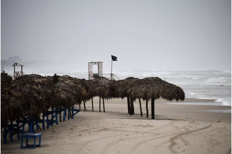 Tropical Storm Alberto moves inland over northeast Mexico as season's first named storm
