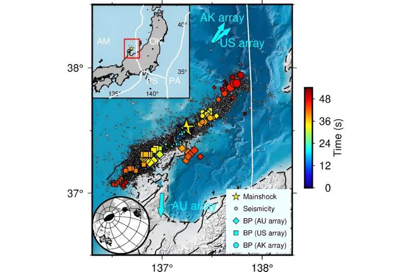 Dwa epicentra doprowadziły do ​​gwałtownego trzęsienia ziemi w Noto w Japonii w Nowy Rok