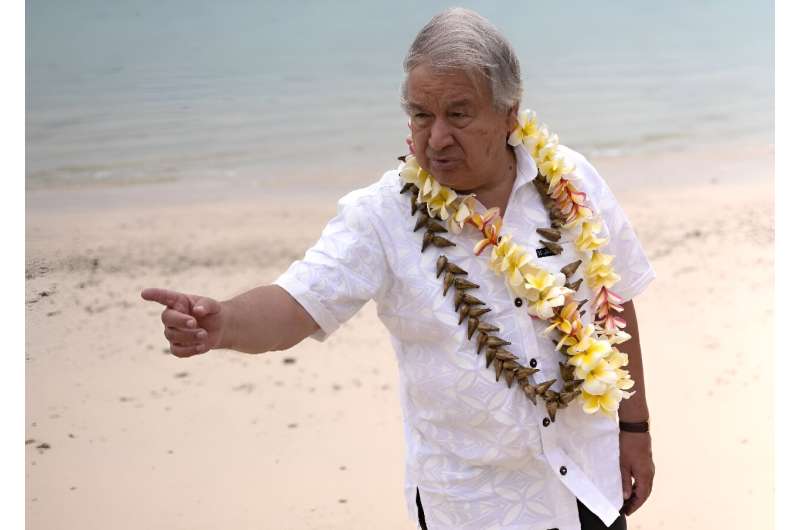 United Nations Secretary-General Antonio Guterres has voiced a global climate &quot;SOS&quot; at a Pacific islands summit