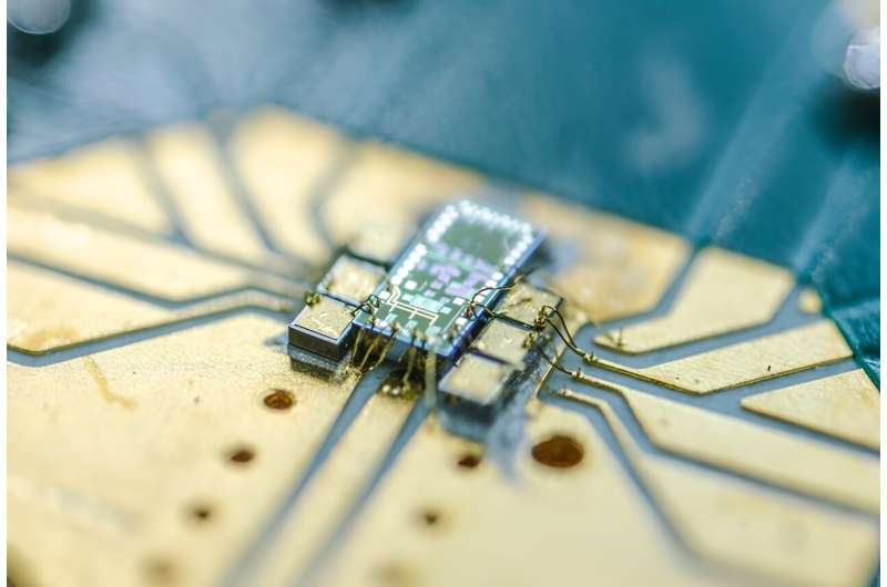 Researchers develop world's smallest quantum light detector on a silicon chip - Phys.org