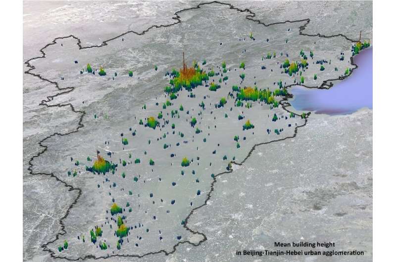 Using historical radar data to map changes in urban environments