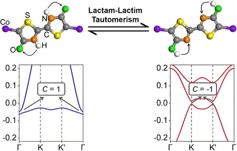 USTC Advances in Topological Phase Transition in Organometallic Lattices
