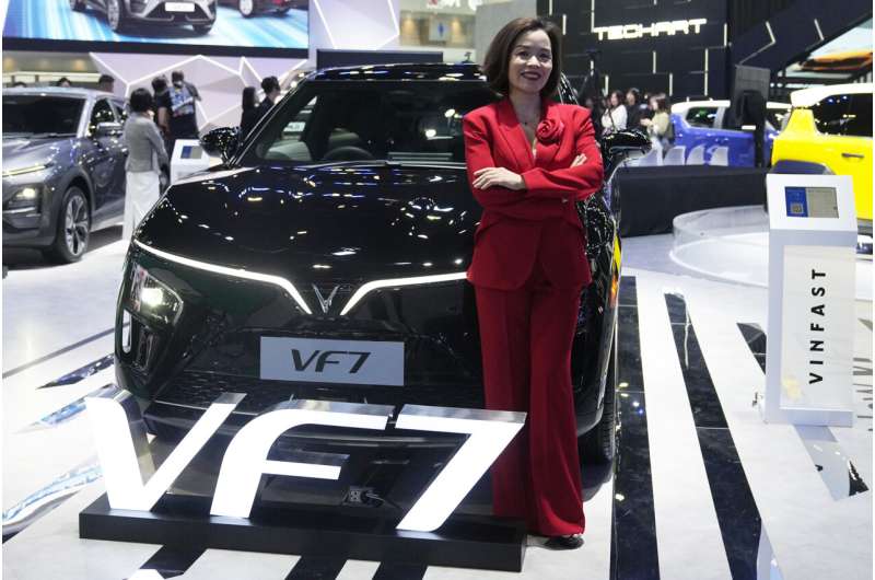 Vietnamese automaker VinFast to start selling EVs in Thailand
