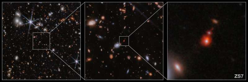 Webb detects most distant black hole merger to date