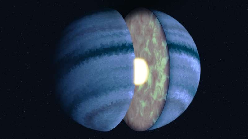 Webb Telescope offers first glimpse of an exoplanet's interior