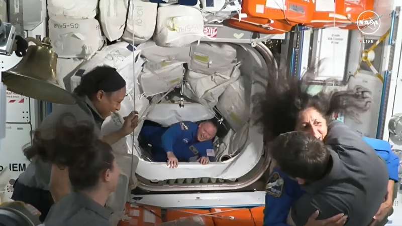 While stuck aboard the ISS, Barry Wilmore and Sunita Williams are playing an active part in assisting the seven other astronauts