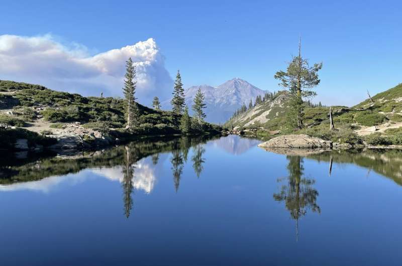 Wildfire smoke reached 99% of U.S. lakes in 2019-2021