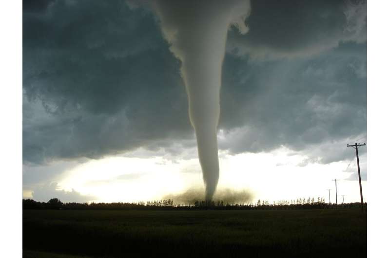 Will tornadoes and waterspouts thrive as Earth heats up?