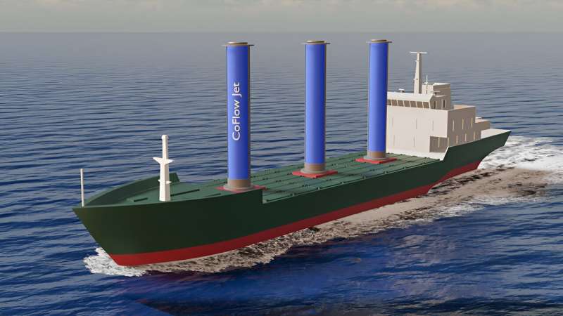 'Windfall' technology to power cargo ships