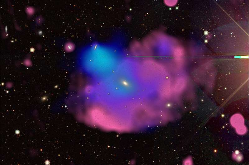 X-ray satellite XMM-newton sees 'space clover' in a new light