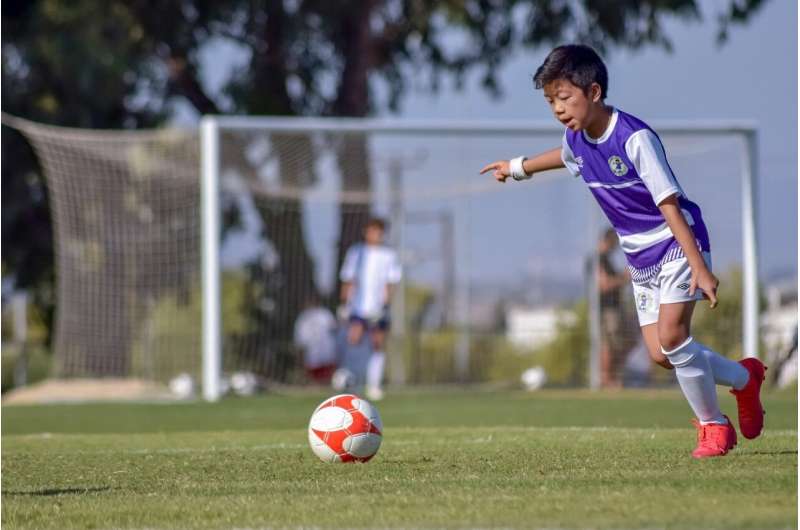 young footballer