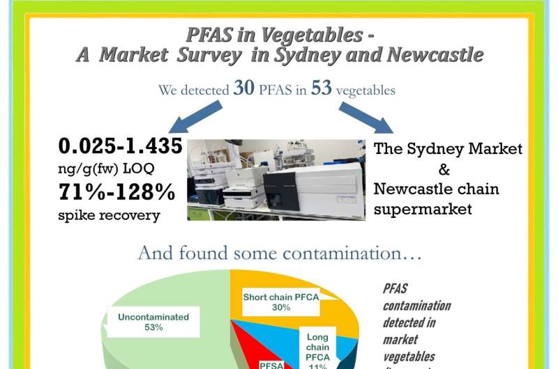 Young girls most sensitive to PFAS "forever chemicals" found in Australian vegetables