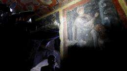 Archaeologists Find Oldest Paintings of Apostles in Roman Catacombs