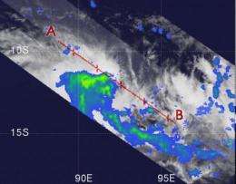 Tropical Storm 23S born in Southern Indian Ocean