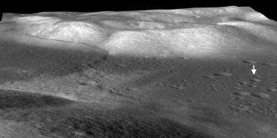 Incredible shrinking moon is revealed by the Lunar Reconnaissance Orbiter
