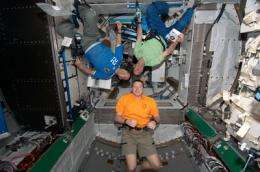 Space Station's big bay window installed