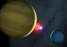 Astronomers find star system that looks like game of snooker