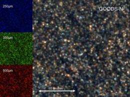 Astronomers unveil images of 12-billion-year-old space nursery