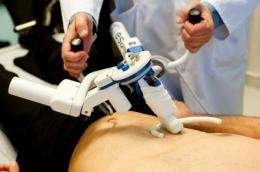 Long-distance ultrasound exams controlled by joystick