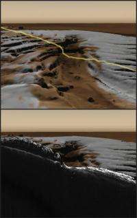 Planetary scientists solve 40-year-old mysteries of Mars' northern ice cap