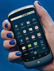 The Google Nexus One smartphone