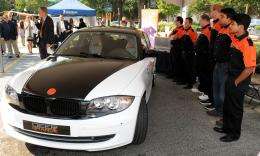 Inaugural 'Deep Orange' car unveiled at motorsports event