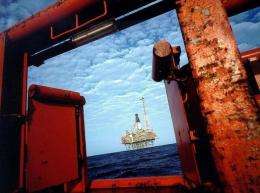 An Australian offshore gas production platform